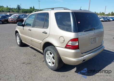 2001 Mercedes-Benz Ml 430 from USA, damaged, VIN 4JGAB72EX1A256590